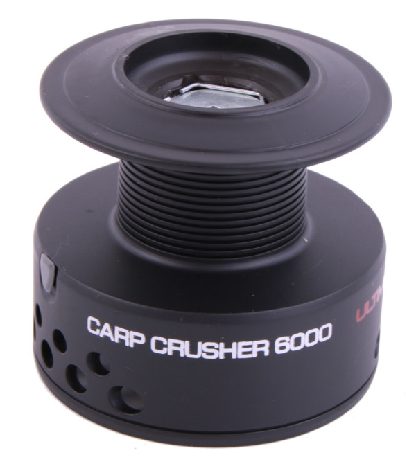 Ultimate Carp Crusher 6000 Freespool Reel + Fluorocarbon + Reel Case