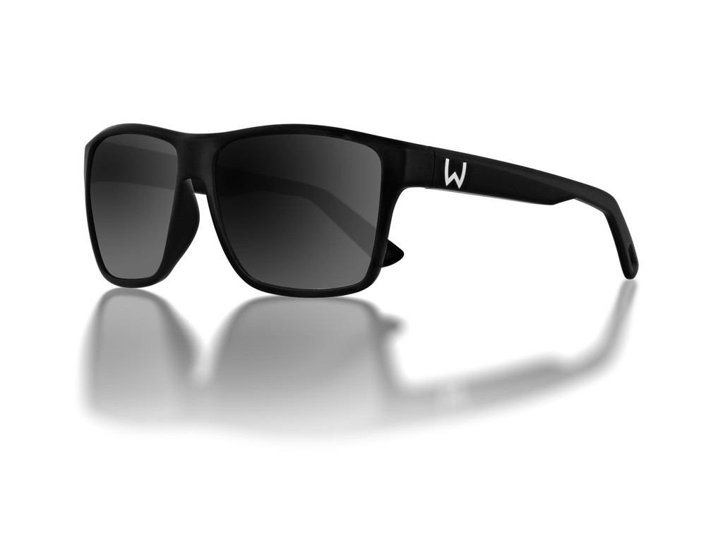 Westin W6 Street 200F Matte Black Sunglasses - LB Grey Blue AR Purple