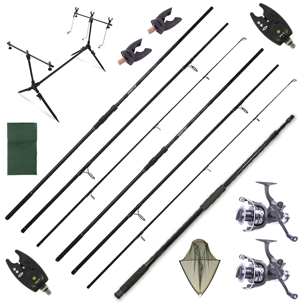 Spro Governor Carp Set with rods, reels and accessories!