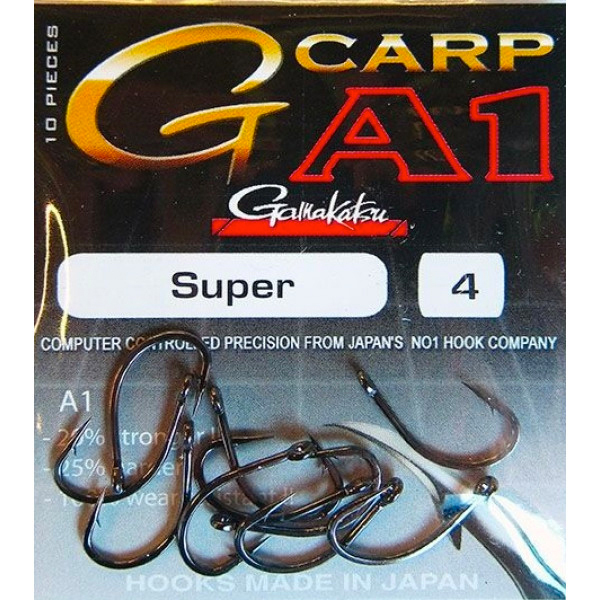 Gamakatsu A1 G-Carp Super Hook, vel.6