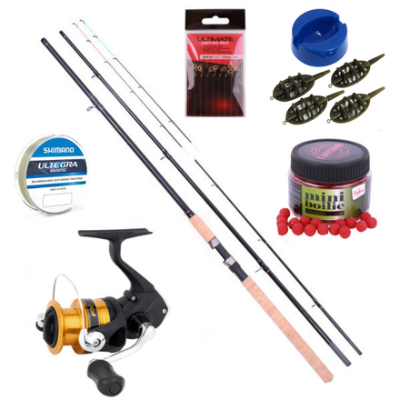 Ultimate Feeder Set with Shimano FX 4000 FC Reel