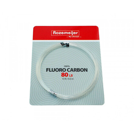 Rozemeijer 100% Fluorocarbon Leader 80lb (4,5m)