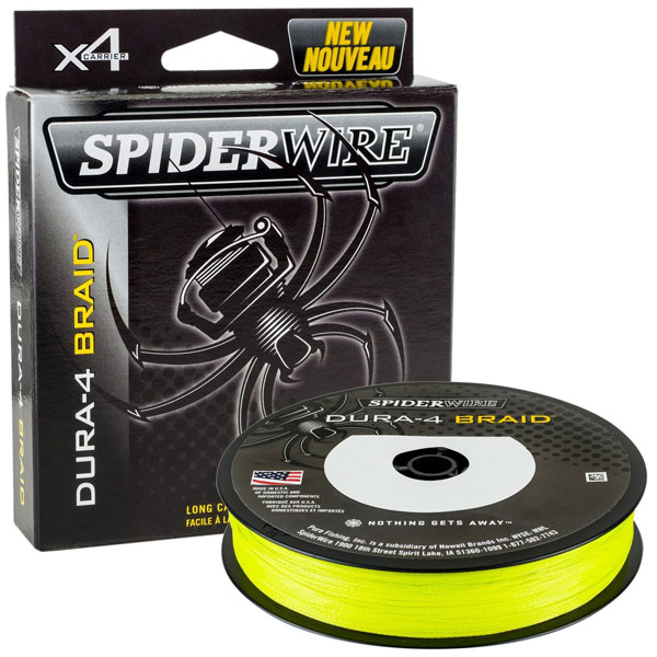 Spiderwire Dura 4 Braid Yellow