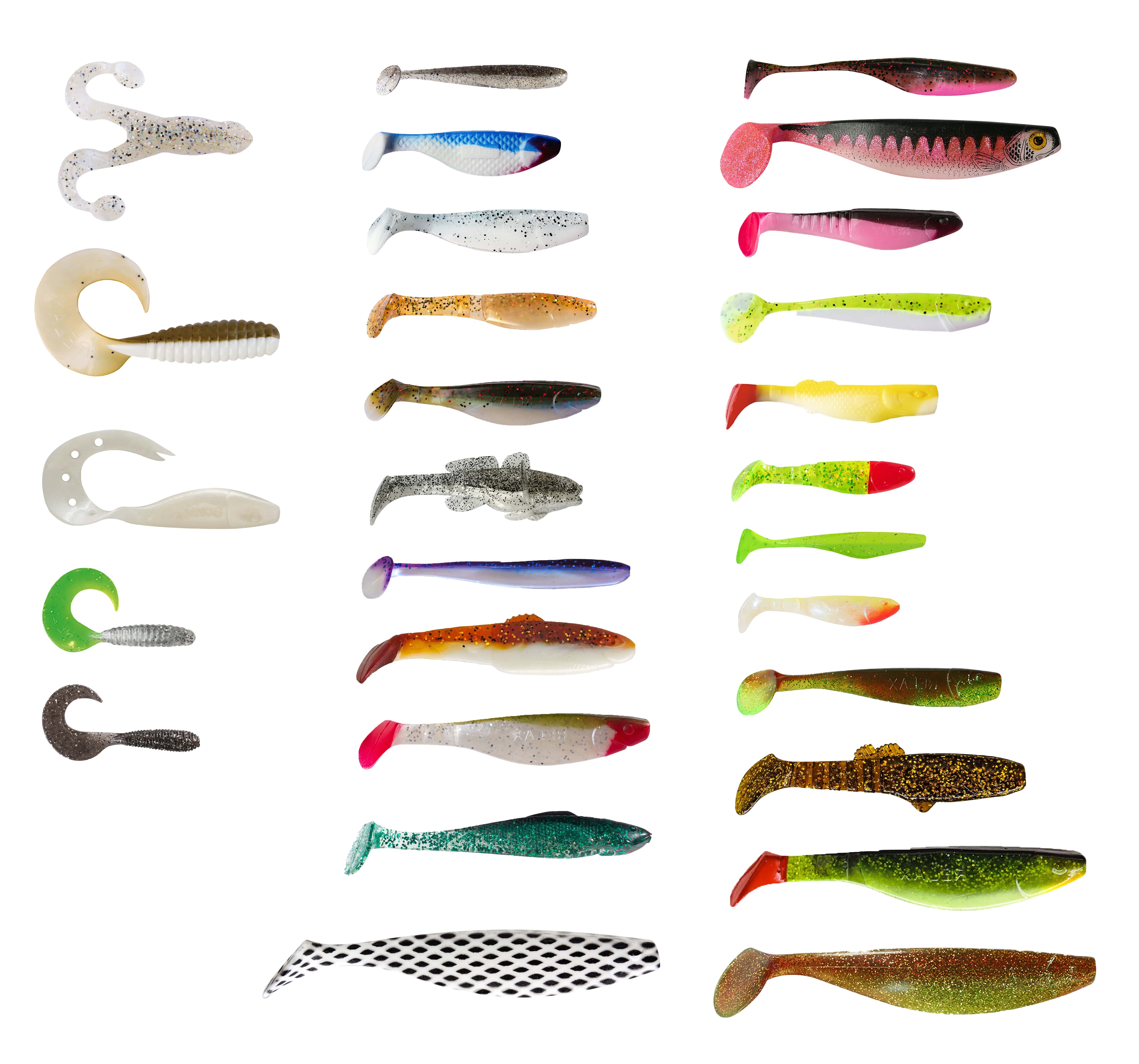 Relax/ShadXperts Lures "Best Of" Box (45pcs)