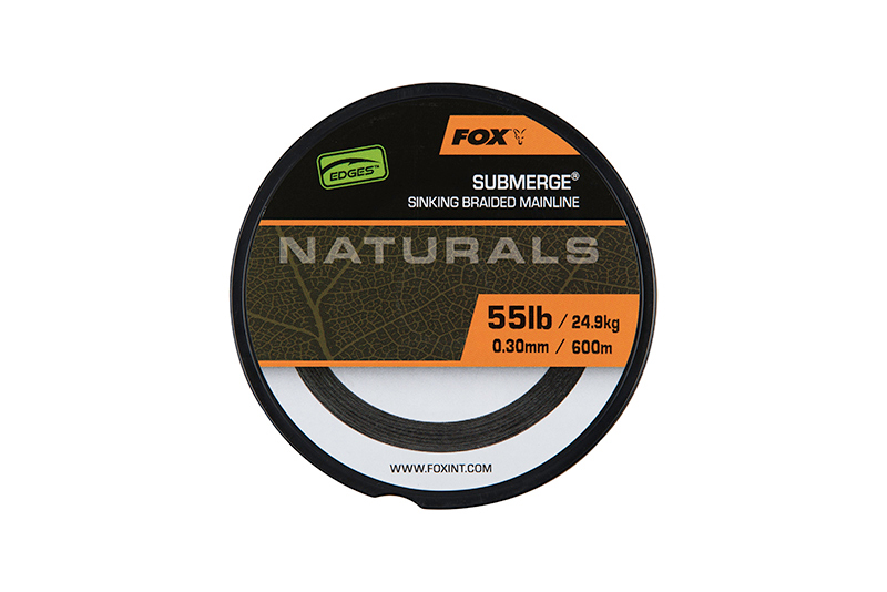 Fox Edges Sub Naturals Braid Dark Green Carp Rig (600m)
