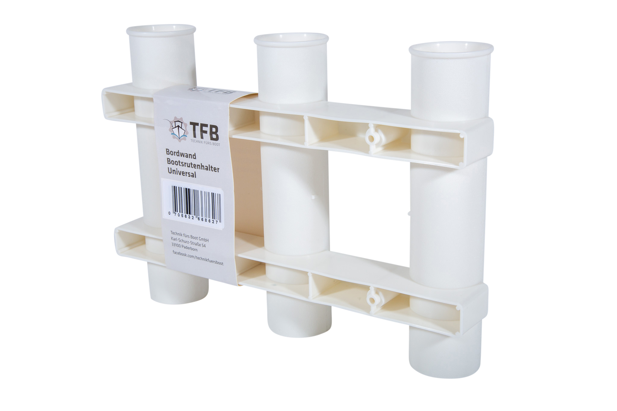 TFB Board Wall Rod Holder Universal - White