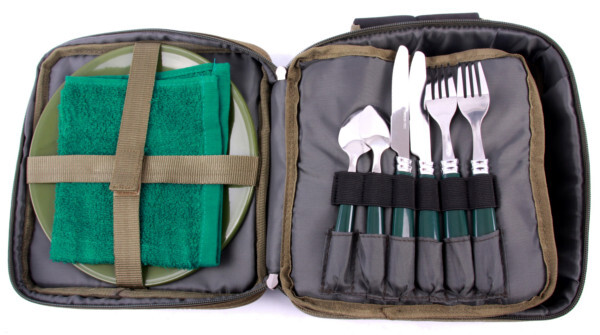 NGT Complete Cutlery Set for 2 People including Carry Case