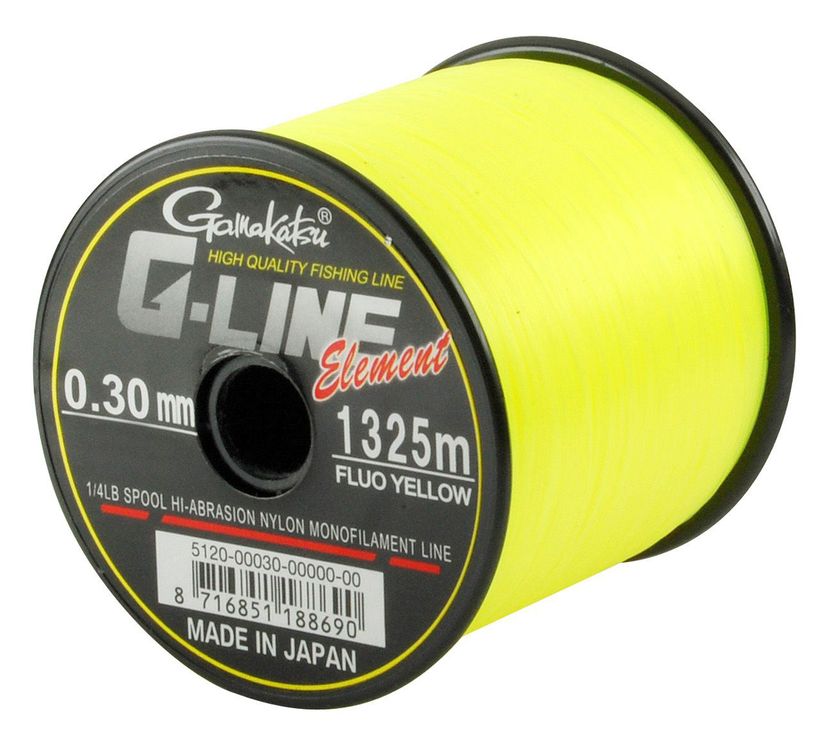 Gamakatsu G-Line Element, Fluo Yellow
