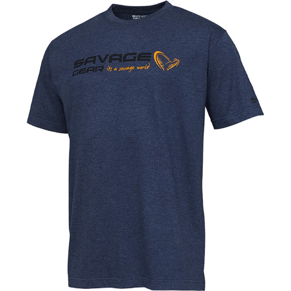 Savage Gear Signature Logo T-Shirt M Blue