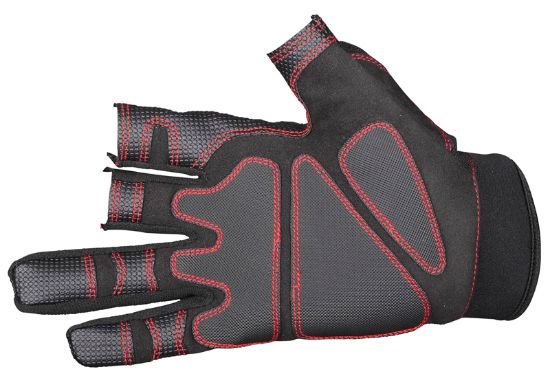 Gamakatsu Armor Gloves 3 Fingers Cut