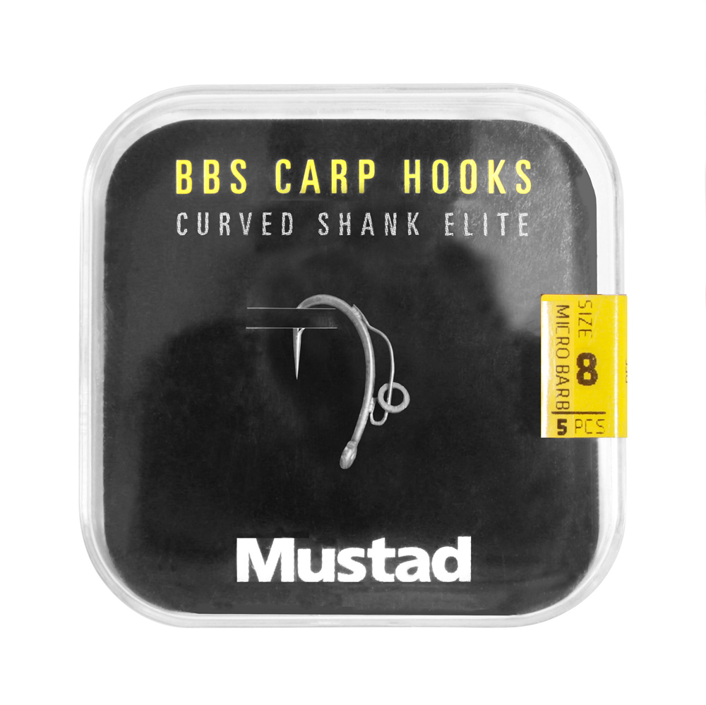 Mustad BBS 30 Carp Hooks Pack Carp Hooks (6 packages + Multi Box)