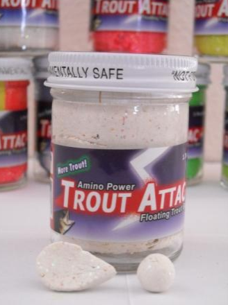 Top Secret Trout Attac Trout Dough - White Flash