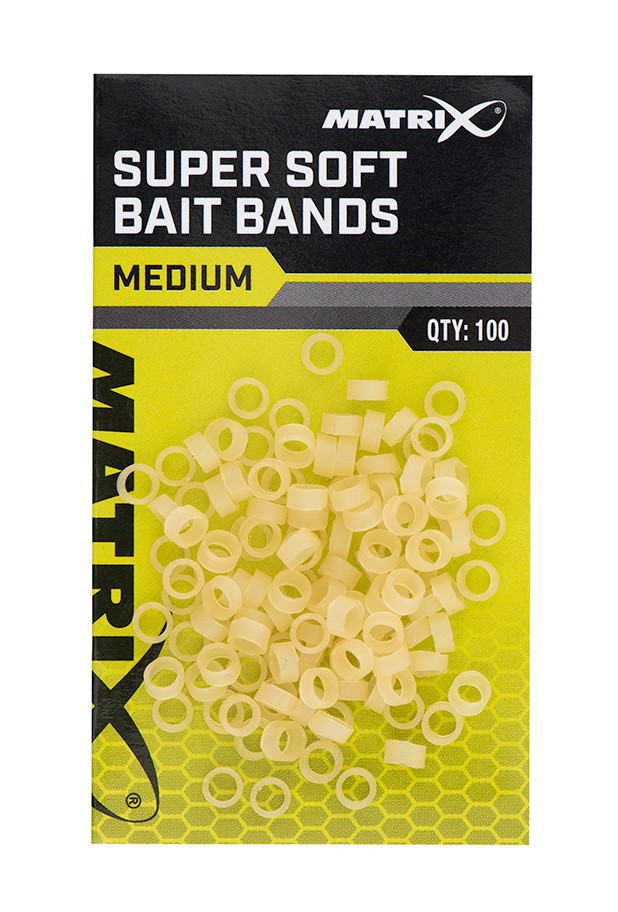 Matrix Super Soft Bait Bands (100 pieces)