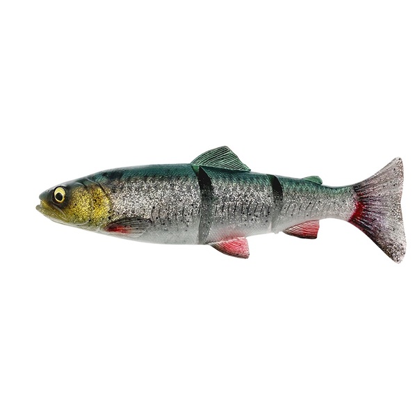 Savage Gear 4D Line Thru Trout SS Swimbait 15cm (35g) - Green Silver