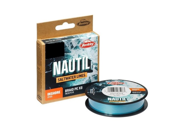 Berkley Nautil Inshore x8 Braided Line Aqua Blue 300m