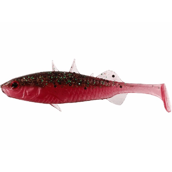 Westin Stanley the Stickleback Shadtail 7,5cm (6 pieces) - Sangria