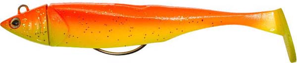 Illex Nitro Sprat Shad 120, Head + 2 Bodies - Atomic Chicken