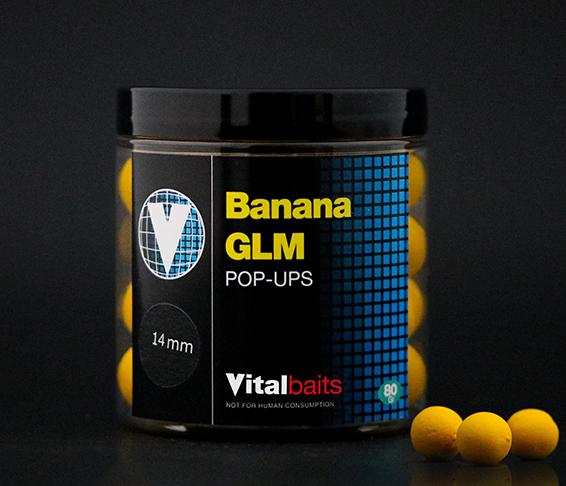 Vital Baits Pop-Ups Banana GLM (80g)