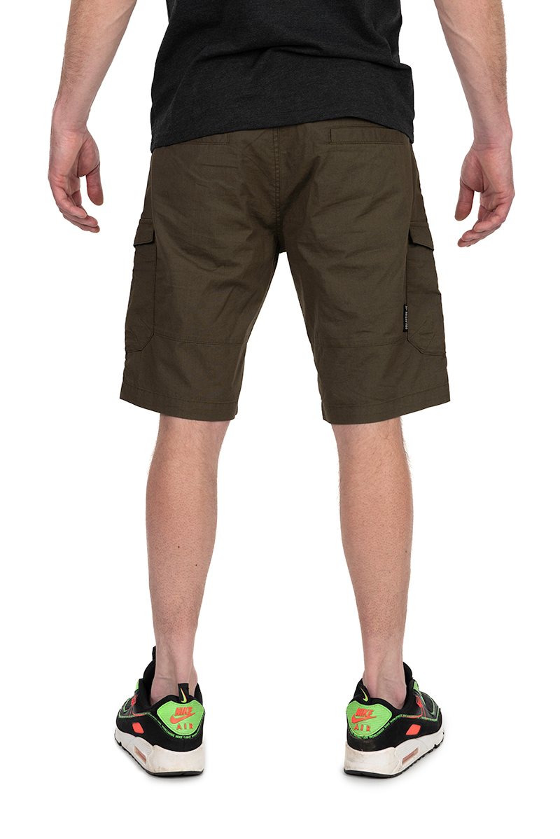 Fox Collection LW Cargo Shorts Green & Black