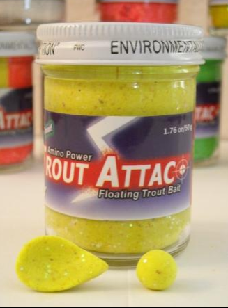 Top Secret Trout Attac Trout Dough - Yellow Flash
