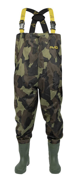 Avid 420D Camo Chest Wading Suit