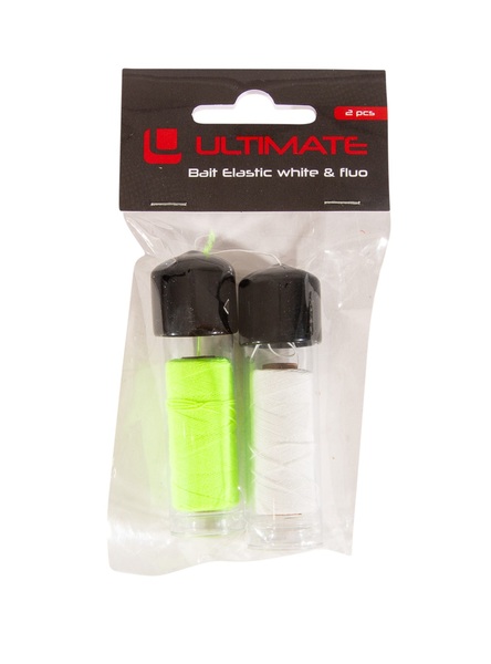 Ultimate Bait Elastic White & Fluo (2 pieces)