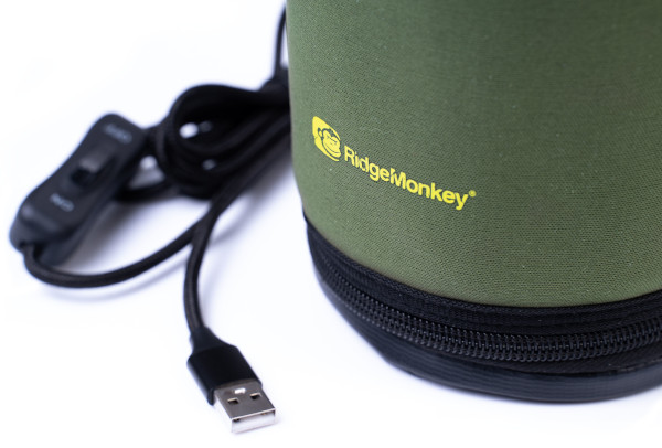 RidgeMonkey EcoPower USB Heated Gas Can Cover