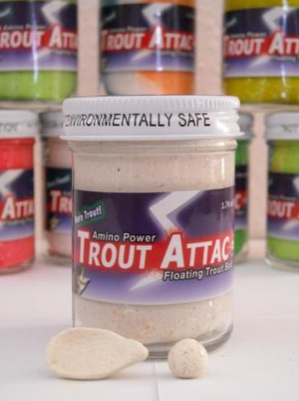 Top Secret Trout Attac Trout Dough - Strong Garlic White