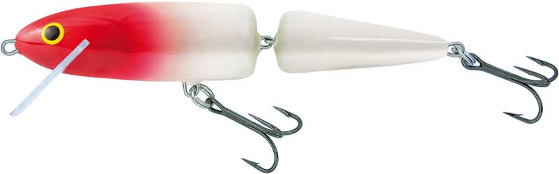 Salmo Whitefish Lure 13cm (21g) - Jointed - Red Head