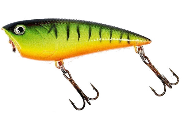 Fladen Eco Popper Firetiger Surface Lure 6.5cm (8g)