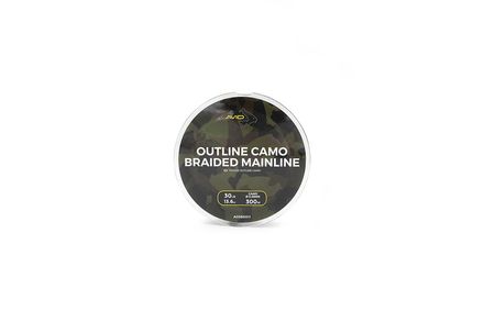 Avid Carp Outline Camo Braided Mainline 0,25mm (13,6kg/30lb)