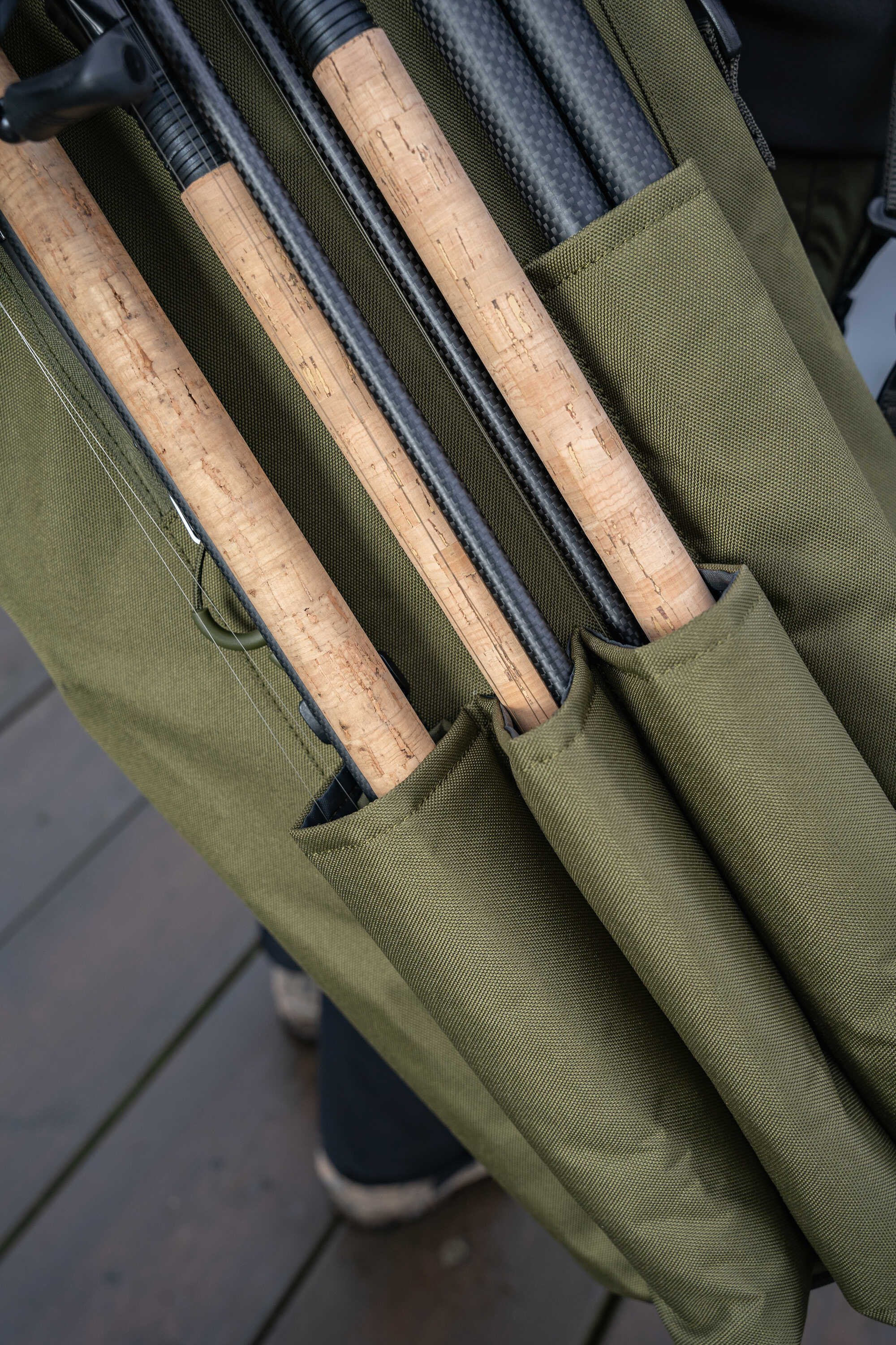 Korum Progress Quiver 3 Rod Bag