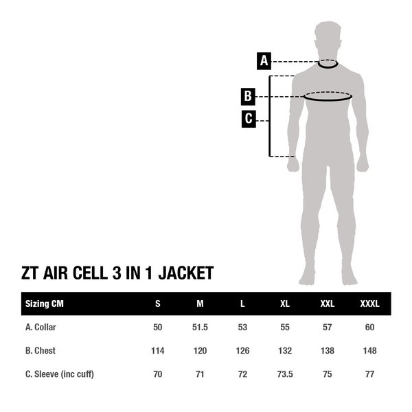 Nash ZT Air Cell 3 in 1 Jacket