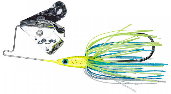 Strike King Tri-Wing Mini Buzz King 3,5gr - Chartreuse Blue