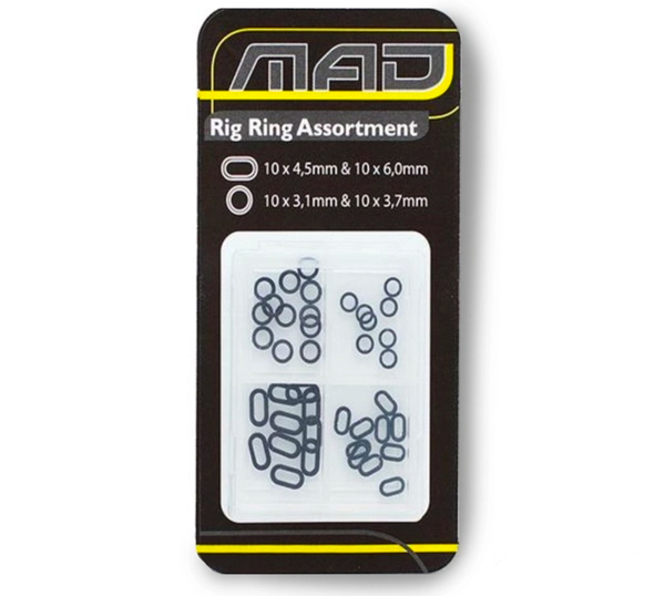 Adventure Carp Box Complete - MAD Rig Ring assortment