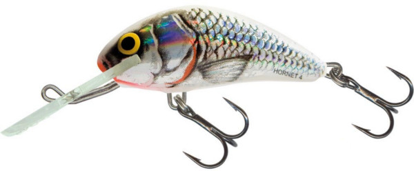 Salmo Hornet 2 and 3cm (17 options) - Silver White Shad