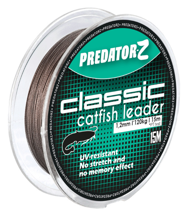 Predator-Z Classic Catfish Leader Line, 1.20 mm, 120 kg, 15 m