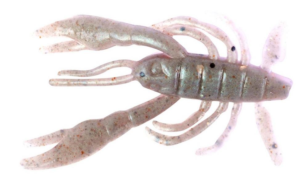 Berkley Gulp! Saltwater Crabby 2.5in Creature Bait (10 pieces) - Peppered Prawn