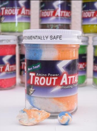 Top Secret Trout Attac Trout Dough - Rainbow Orange