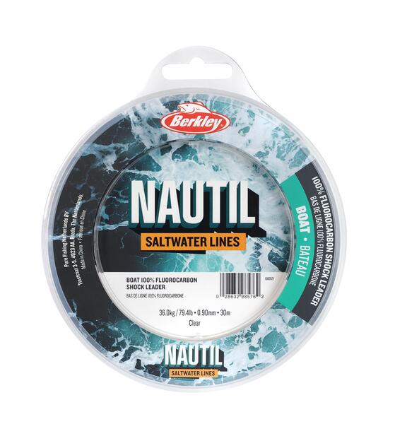 Berkley Nautil Boat Fluorcarbon Clear Shockleader 30m