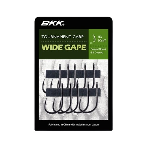 BKK Wide Gape Feeder/Carp Hook (10pcs)