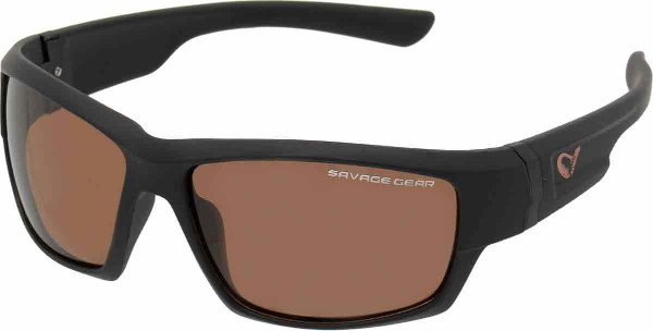 Savage Gear Shades Floating Polarised Sunglasses - Shades Amber