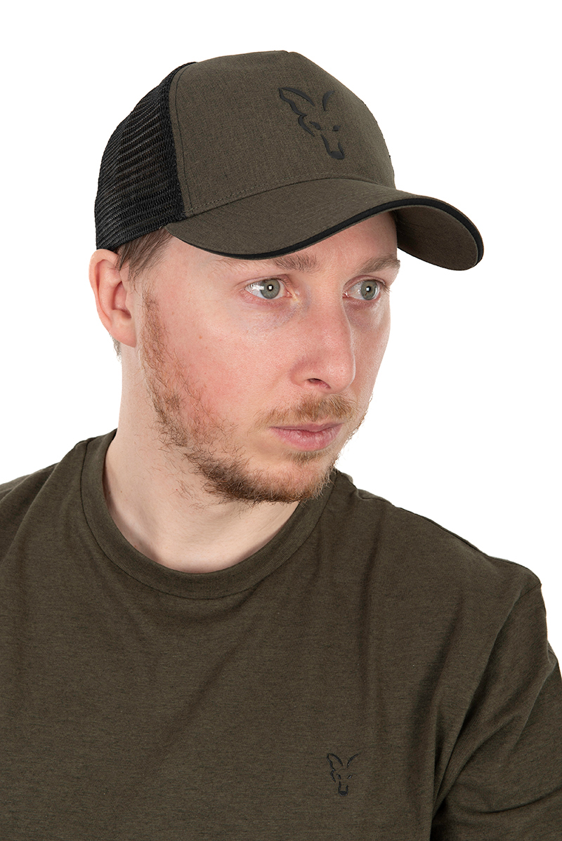 Fox Collection Trucker Cap - Green & Black