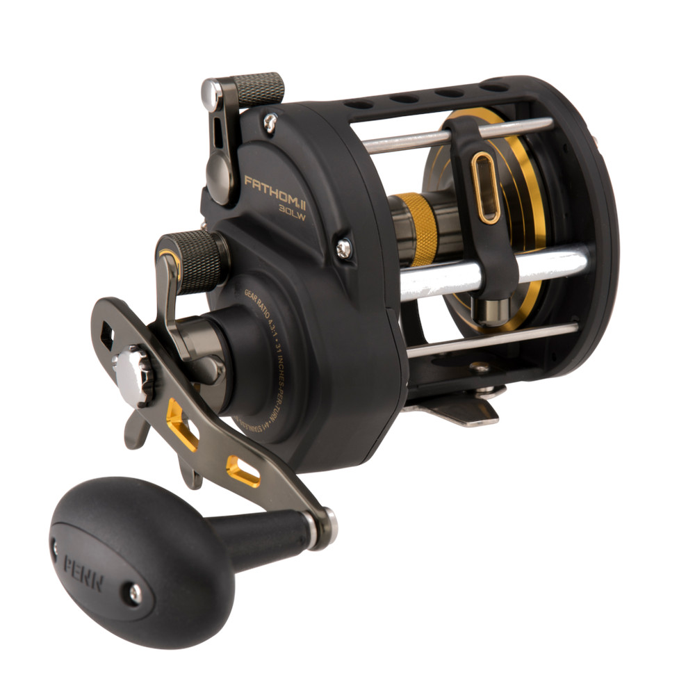 Penn Fathom® II Level Wind Line Counter Marine Fishing Reel RH