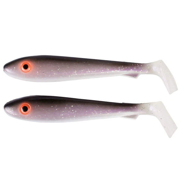 Svartzonker McRubber Shad 21cm (2 pieces) - C27 White Fish