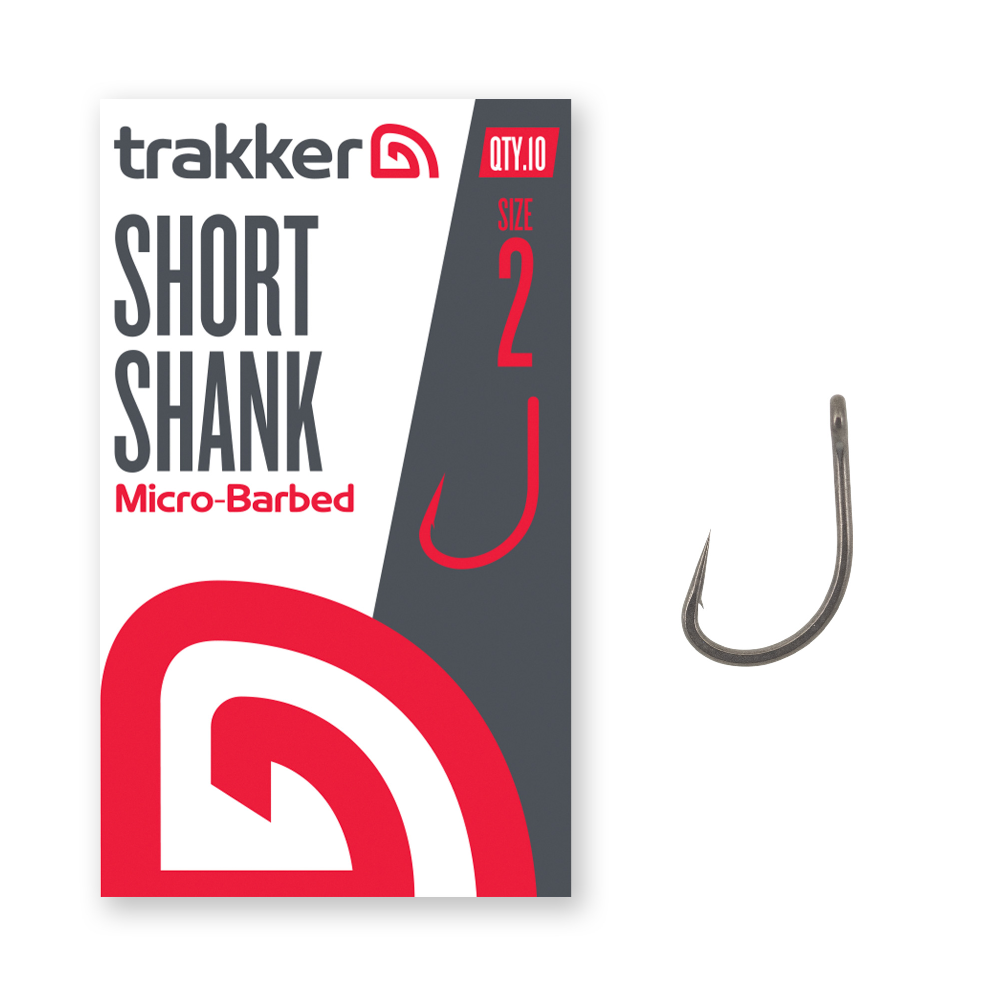 Trakker Short Shank Hooks Barbless (10 pieces)
