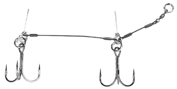 CWC Shallow Stinger SS, 60lb Tandem 1