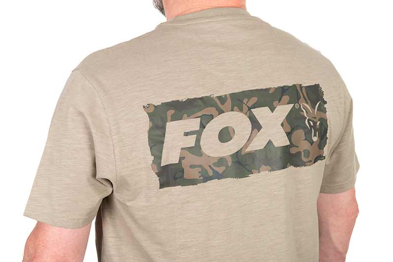 Fox LTD LW Khaki Large Print T-Shirt