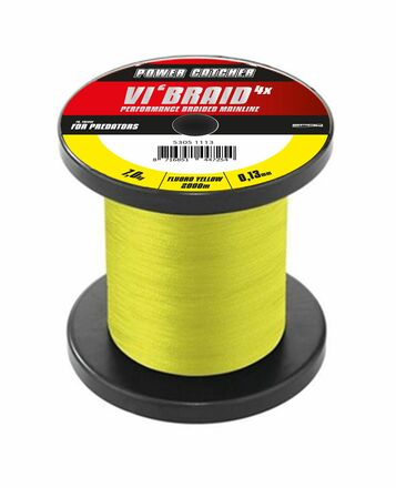 Spro Powercatcher Vi'Braid Braided Line Yellow (2000m)