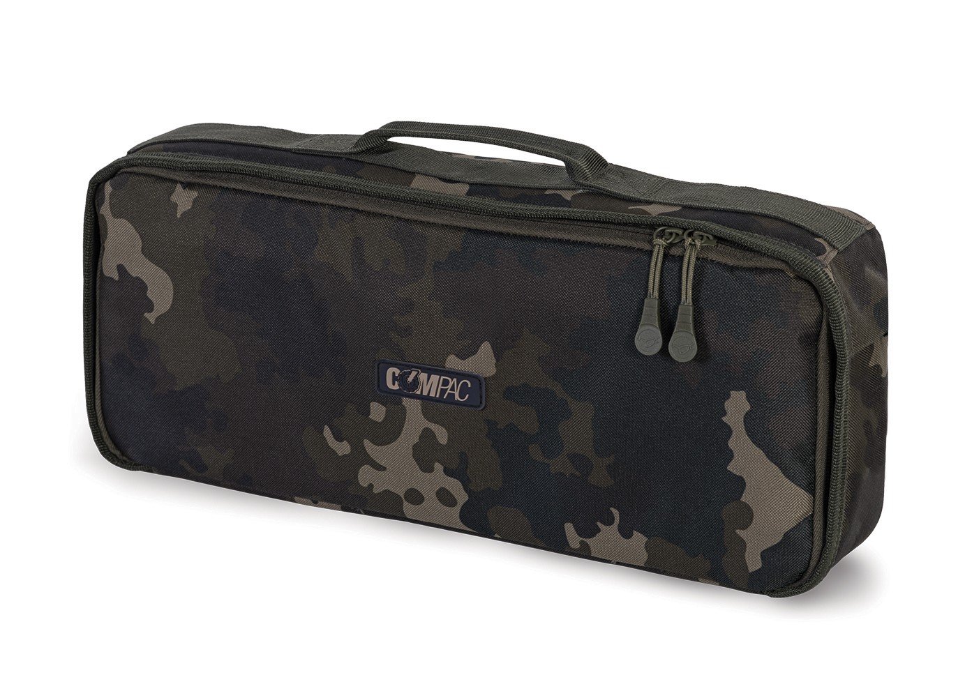 Carp Porter Compac Battery Bag Dark Kamo